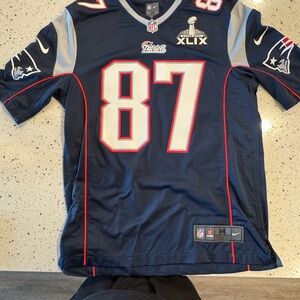 Rob Gronkowski Nike Navy Patriots Jersey
